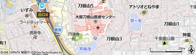 国立病院機構　大阪刀根山医療センター周辺の地図
