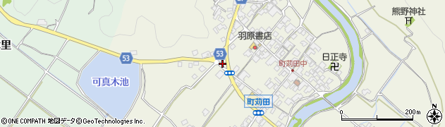 横山石油株式会社赤磐営業所周辺の地図