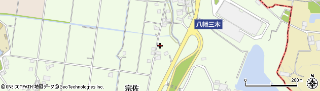 兵庫県加古川市八幡町宗佐181周辺の地図