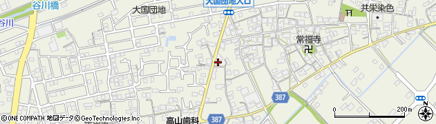 兵庫県加古川市西神吉町大国212周辺の地図