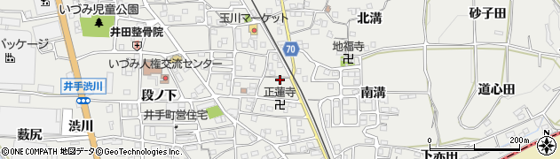 京都府綴喜郡井手町井手南猪ノ阪42周辺の地図
