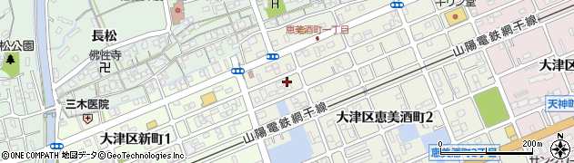 兵庫県姫路市大津区恵美酒町1丁目111周辺の地図