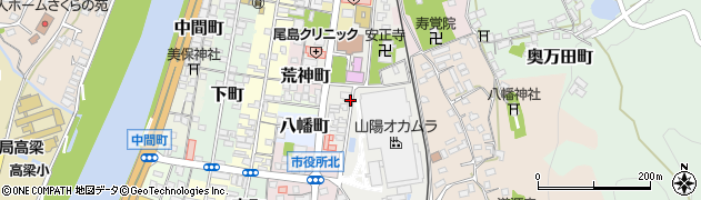 岡山県高梁市間之町周辺の地図