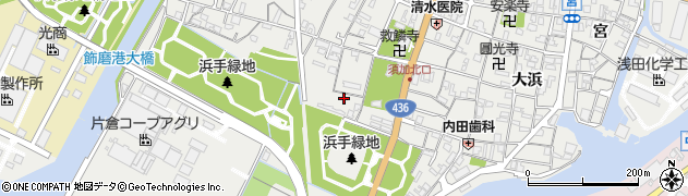 兵庫県姫路市飾磨区細江913周辺の地図