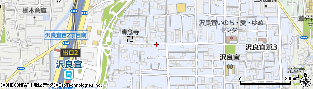 ミキヤ文具店周辺の地図