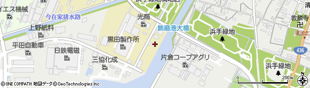 兵庫県姫路市飾磨区構1073周辺の地図