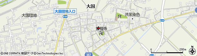 兵庫県加古川市西神吉町大国292周辺の地図