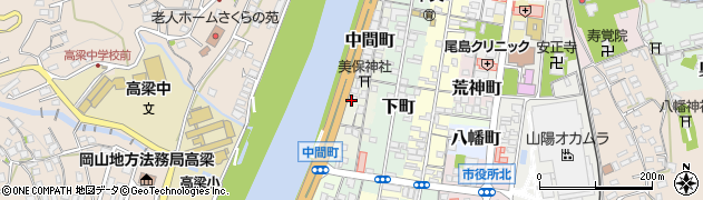 山陽新聞社高梁支局周辺の地図