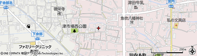 兵庫県姫路市網干区津市場572周辺の地図
