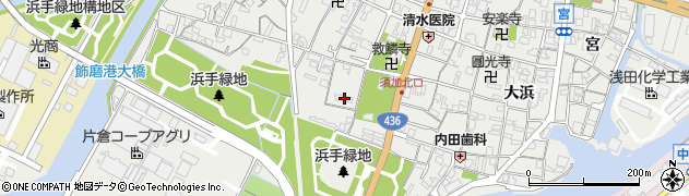 兵庫県姫路市飾磨区細江816周辺の地図