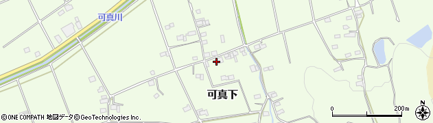 岡山県赤磐市可真下1791周辺の地図