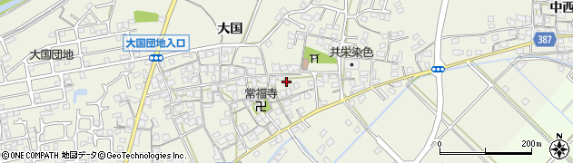 兵庫県加古川市西神吉町大国368周辺の地図