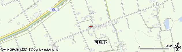 岡山県赤磐市可真下832周辺の地図
