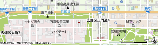 有限会社姫路ウエス川野商店周辺の地図