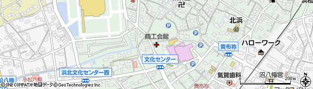浜松市浜北観光協会周辺の地図