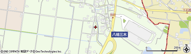 兵庫県加古川市八幡町宗佐195周辺の地図