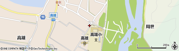 兵庫県赤穂市高雄2117周辺の地図