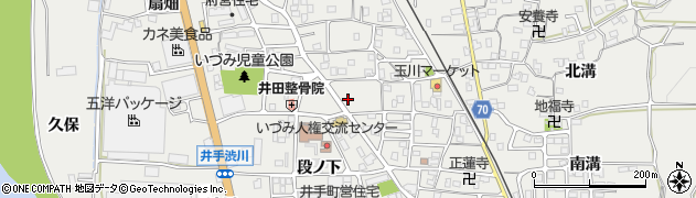 京都府綴喜郡井手町井手南猪ノ阪76周辺の地図