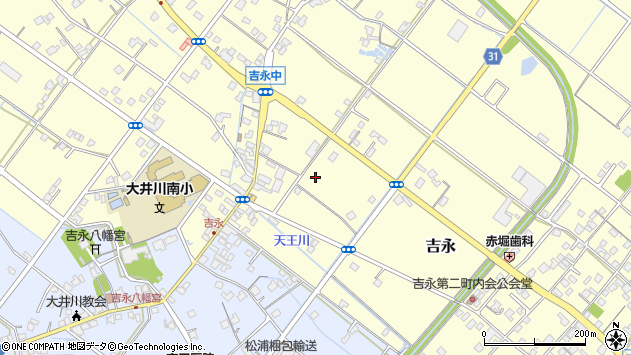〒421-0211 静岡県焼津市吉永の地図