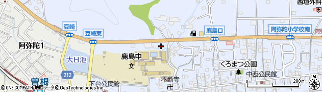 ローソン高砂阿弥陀店周辺の地図