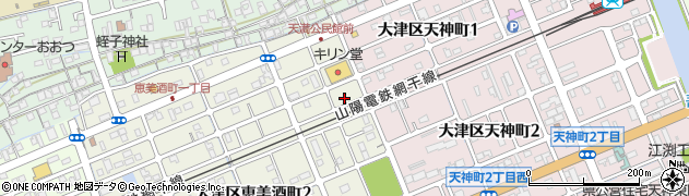 兵庫県姫路市大津区恵美酒町1丁目14周辺の地図