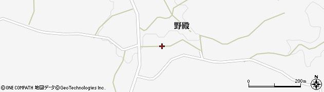 京都府南山城村（相楽郡）野殿（広畑）周辺の地図