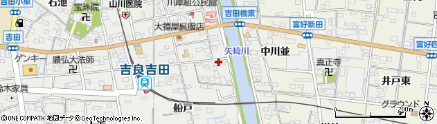 ＪＡ西三河吉田周辺の地図