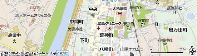 岡山県高梁市鍜冶町周辺の地図