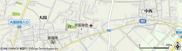 兵庫県加古川市西神吉町大国415周辺の地図