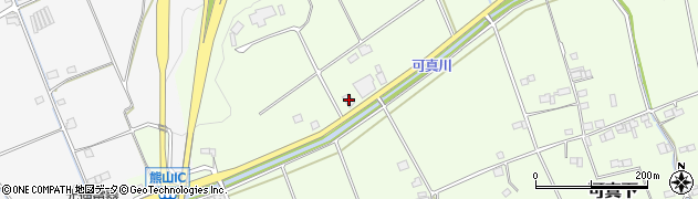 岡山県赤磐市可真下23周辺の地図