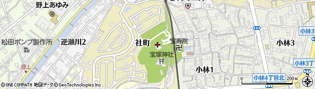 平林寺周辺の地図