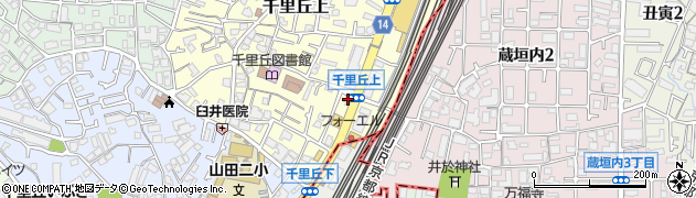朝日生命保険相互会社　大阪統括支社北摂営業所周辺の地図