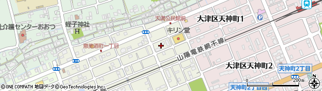 兵庫県姫路市大津区恵美酒町1丁目25周辺の地図