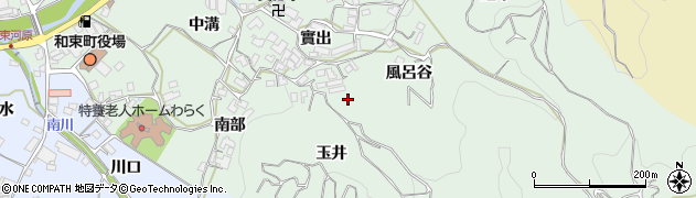 京都府和束町（相楽郡）釜塚（玉井）周辺の地図