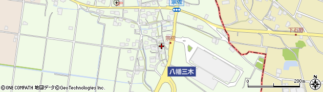 兵庫県加古川市八幡町宗佐481周辺の地図