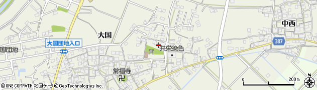 兵庫県加古川市西神吉町大国465周辺の地図
