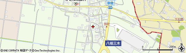 兵庫県加古川市八幡町宗佐484周辺の地図