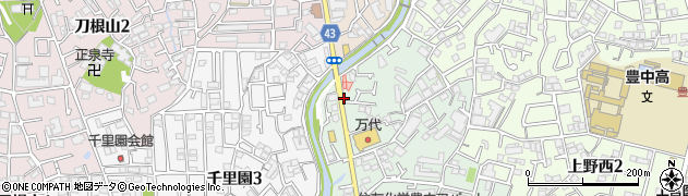 とり琉・豊中本町店周辺の地図