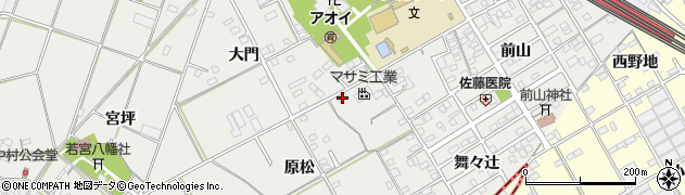 愛知県豊川市伊奈町原松51周辺の地図