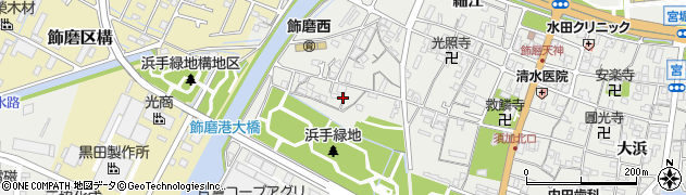 兵庫県姫路市飾磨区細江860周辺の地図
