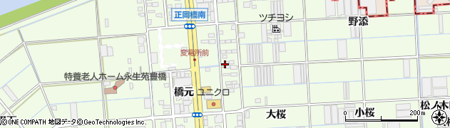 株式会社サンライズ・ファシリティーズ　豊橋事務所周辺の地図