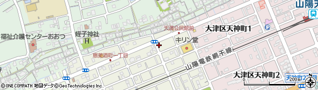 兵庫県姫路市大津区恵美酒町1丁目27周辺の地図