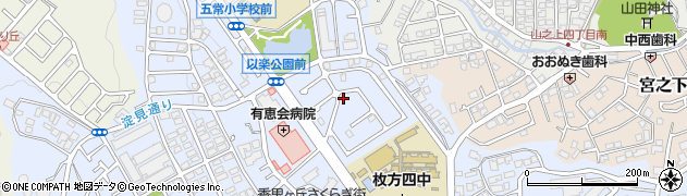 たんぽぽ薬局　香里ケ丘店周辺の地図