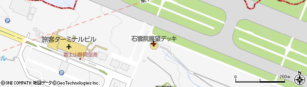 東京航空局静岡空港出張所周辺の地図