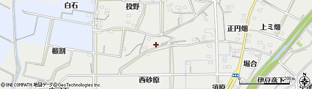 愛知県豊橋市石巻本町大清水20周辺の地図
