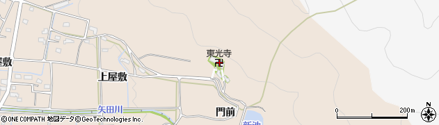 愛知県豊橋市石巻町（門前）周辺の地図