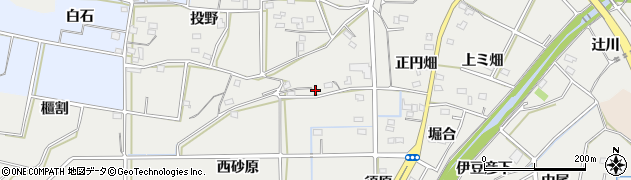 愛知県豊橋市石巻本町大清水15周辺の地図
