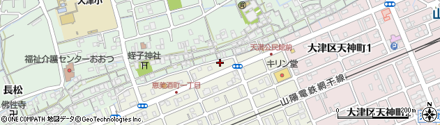 兵庫県姫路市大津区恵美酒町1丁目36周辺の地図