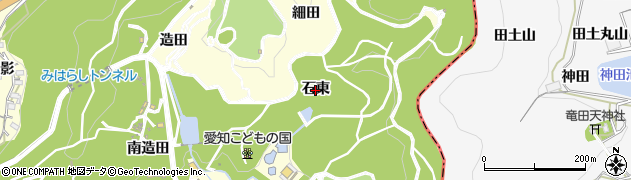 愛知県西尾市東幡豆町（石東）周辺の地図