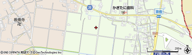 兵庫県加古川市八幡町宗佐408周辺の地図